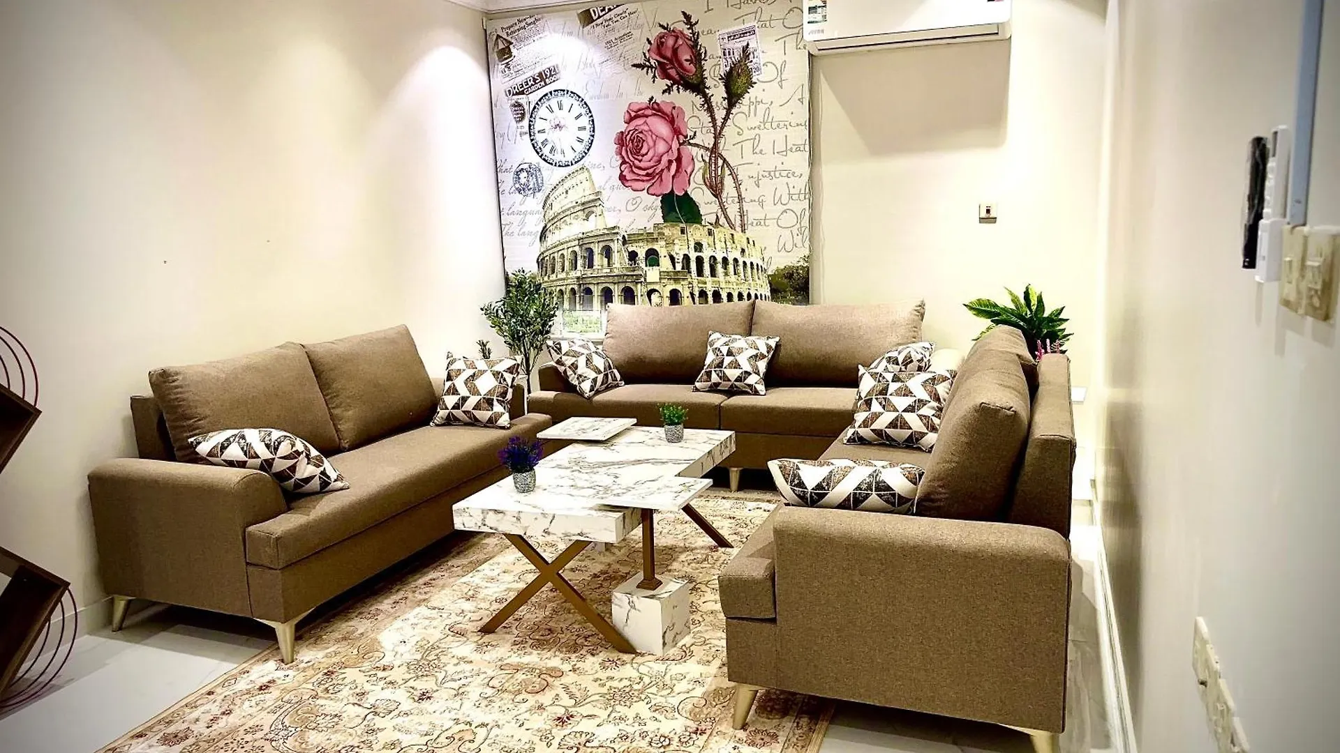 Apartamento شقه رقم 3 غرفتين وصاله بدخول ذاتي انيق Riad 0*,