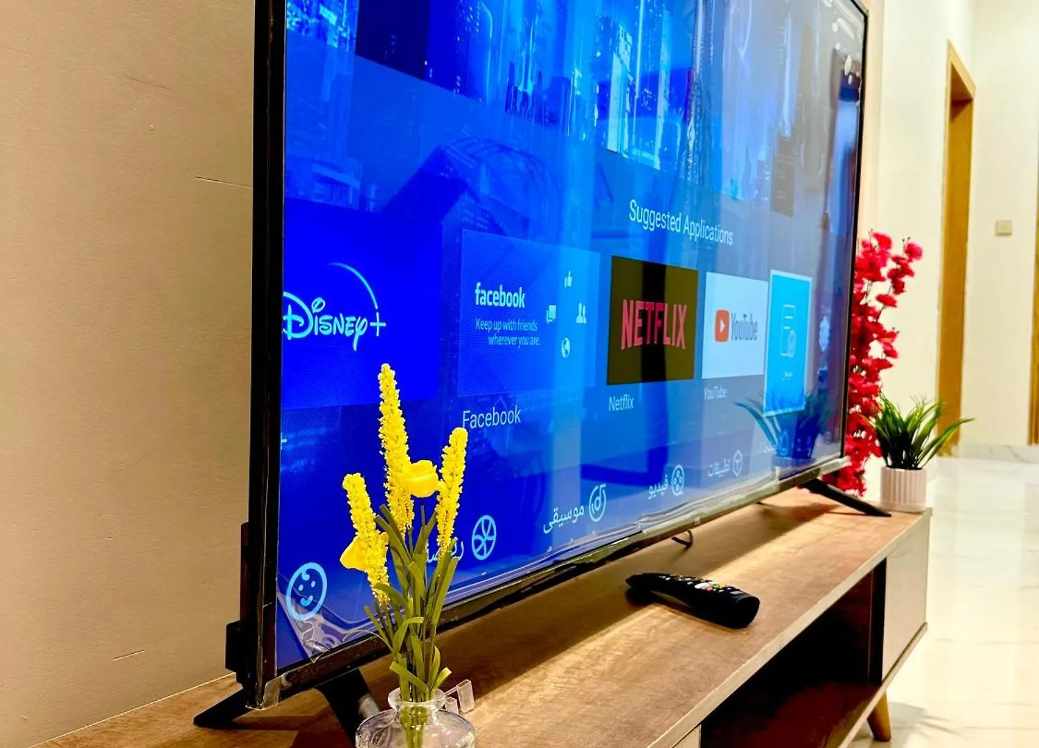 Apartamento شقه رقم 3 غرفتين وصاله بدخول ذاتي انيق Riad